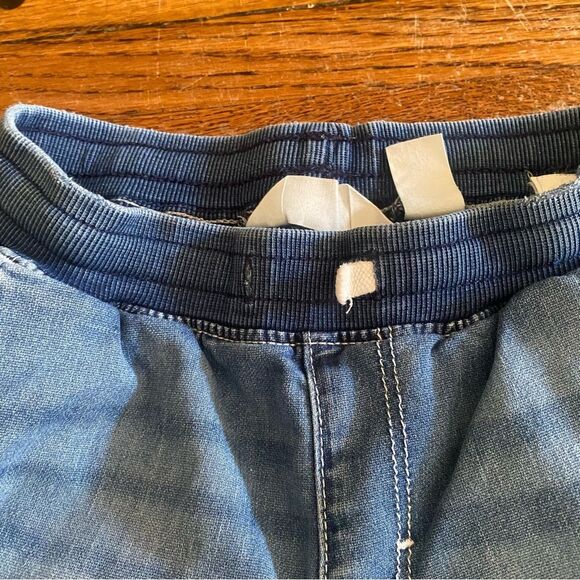 H&M kids Blue Denim Jogger Pants size 7 - Picture 4 of 7